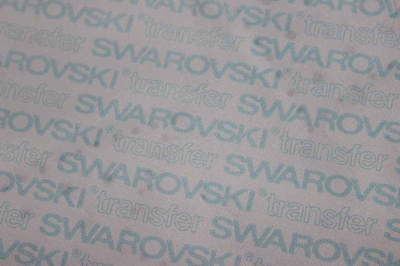 HÄM-003   Strassapplikation Swarovski Ocean